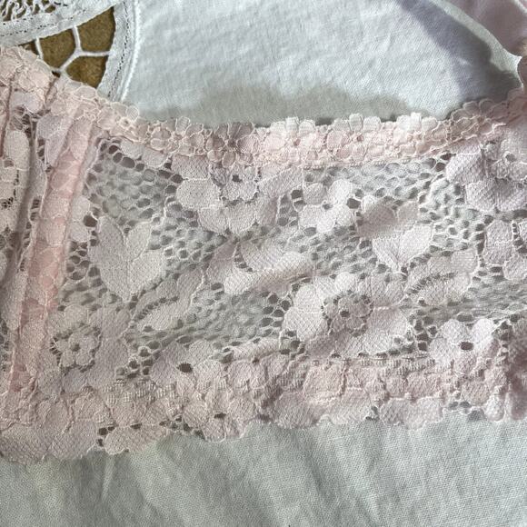 No Boundaries NOBO 36C pink Bra underwire, lace, padding - Picture 3 of 9
